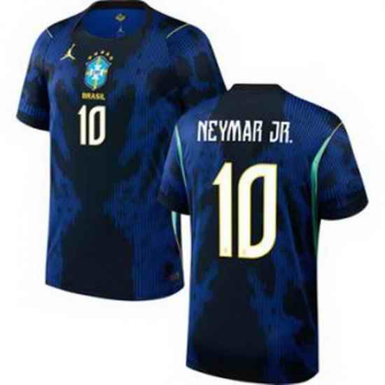 Men 10 Brazil National Team Neymar Jr 2026 Home Jersey 1